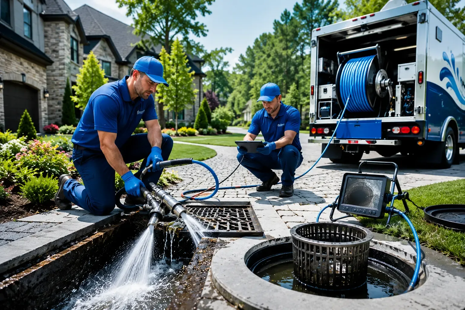 Local outdoor drain cleaning professionals in Woodlyn, PA